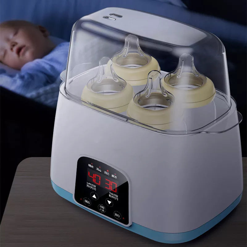 Efficient 6-In-1 Baby Bottle Sterilizer and Warmer - Safe, Easy to Use, and Durable